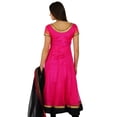 thumbnail image 4 of Bimba Flaired Net Anarkali Dress Solid Kurta Kurti Indian Tunic Custom Clothing, 4 of 4
