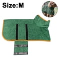 thumbnail image 2 of Toalla de baño para perros: microfibra de secado rápido, súper absorbente, para mascotas, perros y gatos, suave a media, 2 of 5
