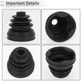 thumbnail image 6 of Unique Bargains No.31256351 Inner CV Joint Boot Kit with Clamps for Volvo C30 2007-2013, 6 of 7