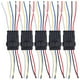 thumbnail image 3 of Conexiones de cables, 5 piezas, conector de cable eléctrico automotriz para automóvil, conector de clavija de terminal, rendimiento sólido, 3 of 9