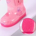 thumbnail image 4 of 2025 Girls Boots Rain Boots Mid Calf Boots Rain Boots Short Rain Princess Boots for Easy Little Riding Boots on Lightweight Kids Insulated Boots Girls Booties Commander Boots Girls Ankle, 4 of 6