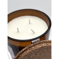 thumbnail image 2 of Vila Hermanos Red Saffron Cedar Blue 3 Wick Candle 17oz Jumbo Soy Wax 70 HOUR, 2 of 3