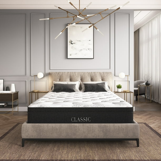 Modern Sleep Palmetto 12" Hybrid Foam and Innerspring Mattress, Queen