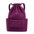 thumbnail image 1 of Lap Pocket Swimming Training Storage Lightweight Bag Fitness Drawstring Backpack Unisex Basketball Bag, 1 of 5