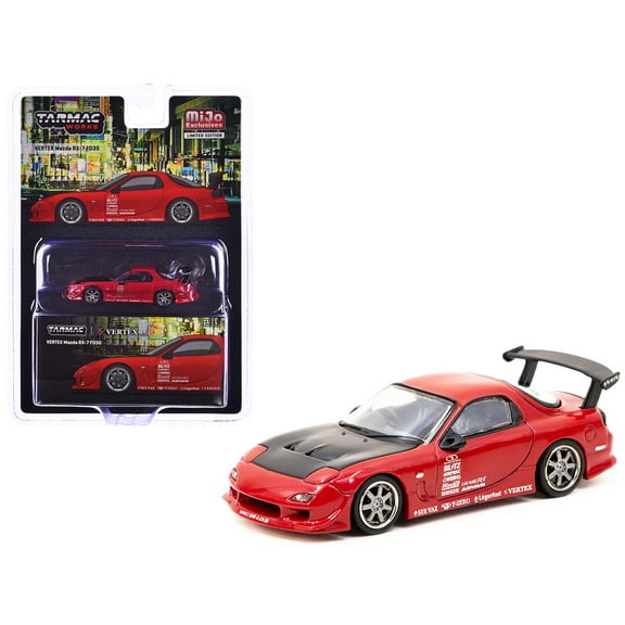Tarmac Works VERTEX Mazda RX-7 FD3S - Red