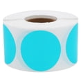 thumbnail image 1 of Autocollants de Codage Couleur Cercle Turquoise / 1.5 Pouces Pouces Rond - Lot de 500 / InStockLabels.com, 1 of 3