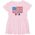 thumbnail image 3 of Inktastic USA Soccer Girls Baby Dress, 3 of 5