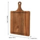 thumbnail image 2 of Solid Wood Cutting Board Kitchen Handle Cutting Board, 2 of 5