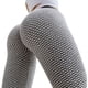 thumbnail image 2 of Pantalones de yoga ajustados de cintura alta con diseño de panal de abeja y jacquard para mujer, 2 of 5