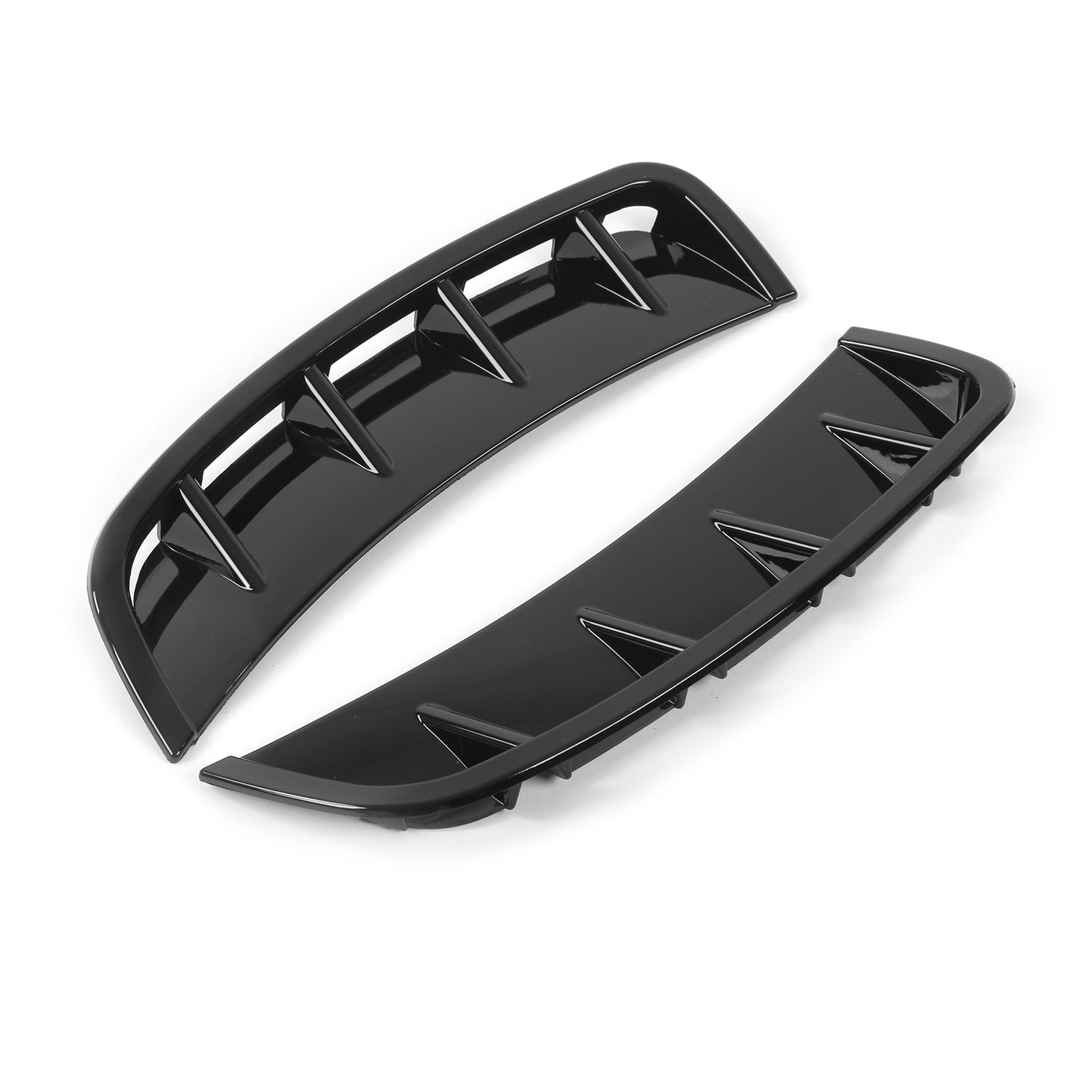 Front Bumper Side Trim, Black Front Bumper Diffuser For Car