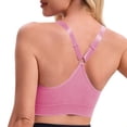 thumbnail image 5 of SPZTSX Front Zipper Sports Bras for Women Adjustable Straps High Support Breathable Post Surgery Workout Yoga Bra Free Size, 5 of 6