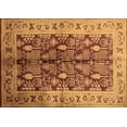 thumbnail image 1 of Ahgly Company Indoor Rectangle Oriental Brown Industrial Area Rugs, 5' x 7', 1 of 4