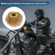 thumbnail image 3 of Accesorios para Casco de Motocicleta Decoración Girasol de Felpa para Cascos de Motocicleta Bicicleta Esquí Caqui Etiqueta 1 Juego, 3 of 6