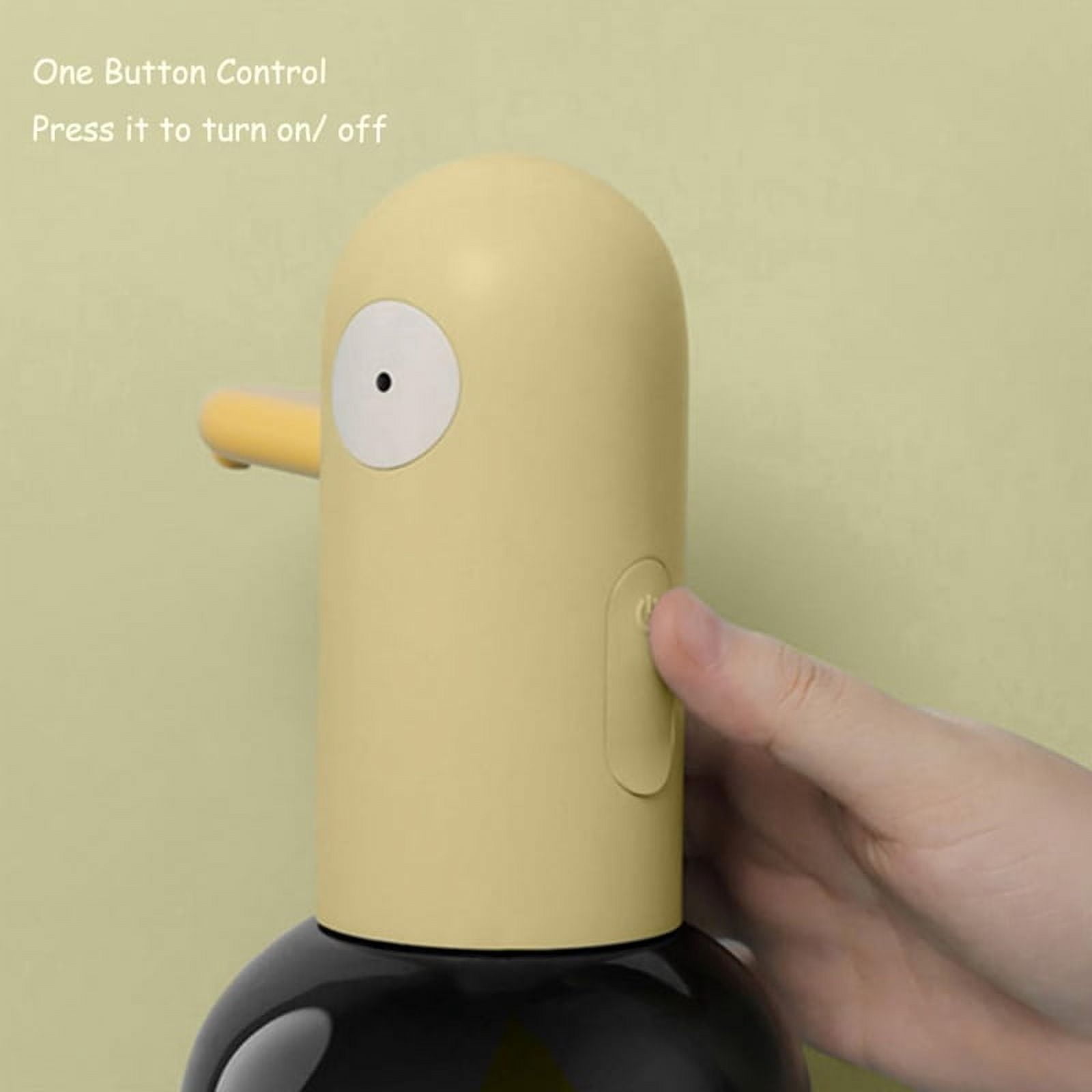 Automatic Induction Foam Soap Dispenser Contactless Duck Shape Soap Dispenser 400ml,High-Precision Sensor Soap Dispenser