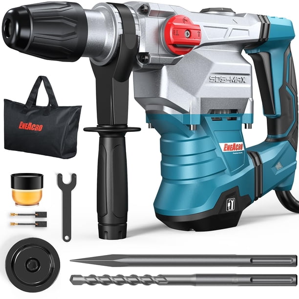 Martillo perforador ENEACRO SDS-max 12J 3 funciones 1.57 pulgadas