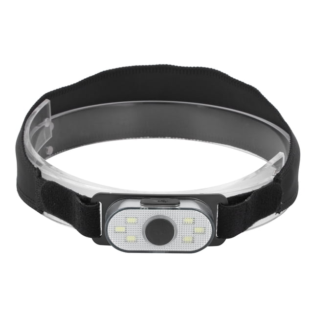 Linterna frontal para camping, carga USB, impermeable, mini linterna frontal LED, acabado de lujo