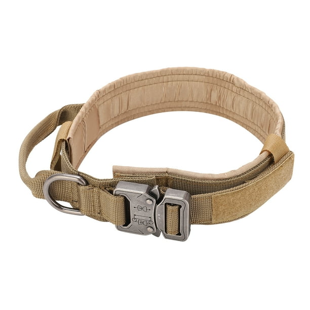 Metal buckle adjustable dog collar deals