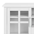 thumbnail image 4 of Kitchener 60 inch Wide Solid Wood TV Stand in White For TVs up to 65 inches, 4 of 11