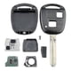 thumbnail image 1 of Car Smart Remote Key 2 Buttons 4C Chip Car Key Fob Fit compatible with Toyota Corolla 2001-2007 304MHZ, 1 of 5
