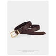 thumbnail image 6 of Spring new women's belt women's first layer cowhide decoration simple and versatile with jeans thin belt women's leather, 6 of 6