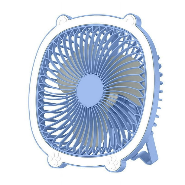Ventilador De Escritorio Con Carga Usb, Aspas Pequeas De 5 Pulgadas, Funcionamiento Silencioso, Velocidad Ajustable, Para Enfriar El Escritorio De Oficina, Para Mayor Comodidad, Paquete De, Ukhbmc