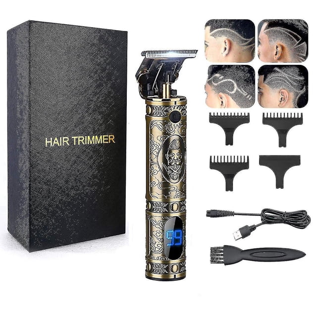Cortapelos Kit De Aseo Profesional Para Hombre Recargable Aespa kaili Sencillez