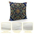 thumbnail image 4 of Nawypu  Throw Pillow Covers Watercolor Pattern Ceramic Tiles and Oriental Vintage Round Colorful Painting Decor Pillow Cases Home Decorative Square Pillowcases, 4 of 5