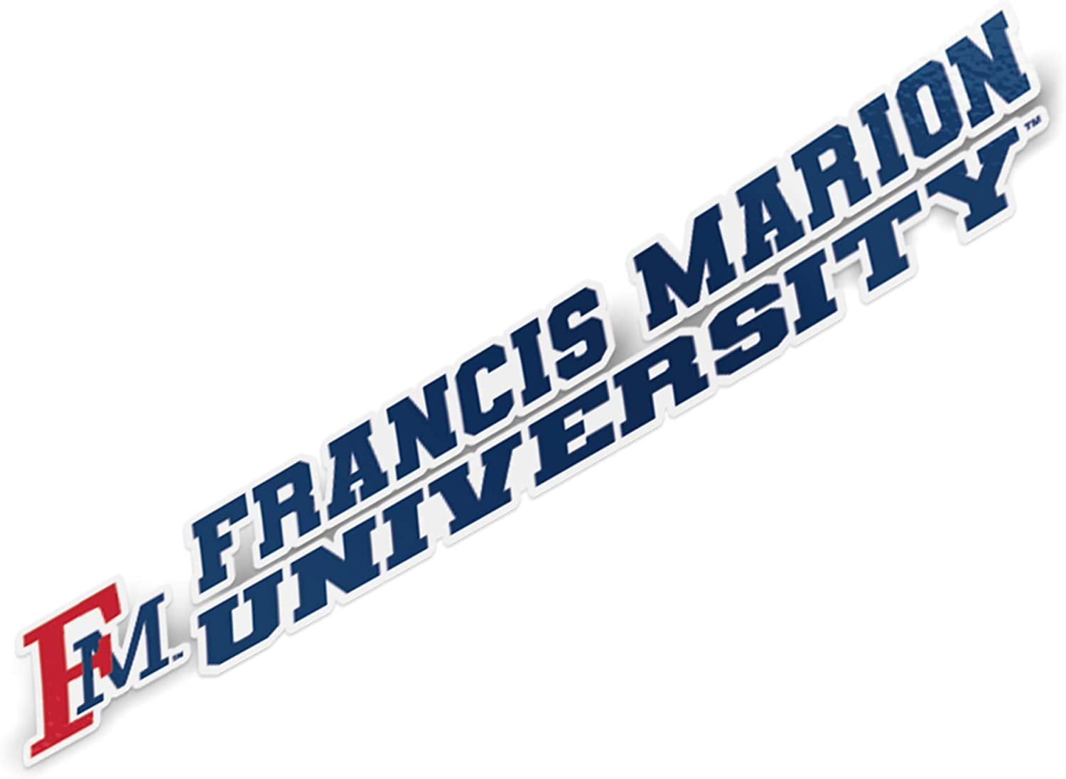 Francis Marion University Name Logo Vinyl Decal Laptop Water Bottle Car Scrapbook 15 Inch Sticker
