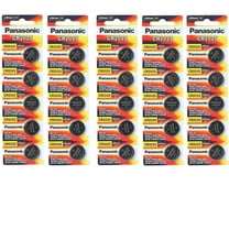 Panasonic CR2025 3 Volt Lithium Coin Battery 25 Pack