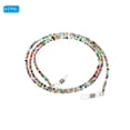 thumbnail image 3 of Unique Bargains Sangle pour Lunettes, Lot de 2, Chaînes Réglables pour Porte-Lunettes, Style Perles, Retenue de Lunettes de Soleil, Coloré, 3 of 6