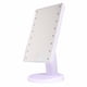 thumbnail image 4 of Espejo de tocador con luz LED, espejo de maquillaje con 16 LED, diseño táctil, funciona con pilas, para el hogar, color blanco, 4 of 12