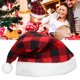 thumbnail image 4 of Gorro De Papá Noel LED, Suave, Seguro, Sin Olor, Gorro De Papá Noel, Colorido Luminoso Para Navidad Para Adolescentes Y Adultos ANGGREK Santa Hat Cap, 4 of 8