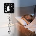 thumbnail image 4 of 14 Inch Wall Clock Battery Operated Silent Clock Decorative for Office, Kitchen, Outdoor, Living Room，Cat Lovely, 4 of 4