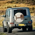 thumbnail image 5 of Yiaed Books Key To Knowledge Print Print Tire Wheel Cover, tire covers for trailers,rv wheel covers,rv tire covers, camper tire covers,tire covers for cars-15 inch, 5 of 6