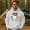 thumbnail image 4 of Lace Ghost Coquette Halloween Girly Ghost Lacey – T-Shirt, Hoodie & Sweatshirt – Halloween Trendy Style – Fun & Festive Wear, 4 of 6