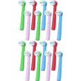 thumbnail image 1 of 16 cabezales de cepillo de dientes para niños, cabezales de cepillo de dientes eléctricos para niños compatibles con cabezales de repuesto Braun Rojo Verde, 1 of 5
