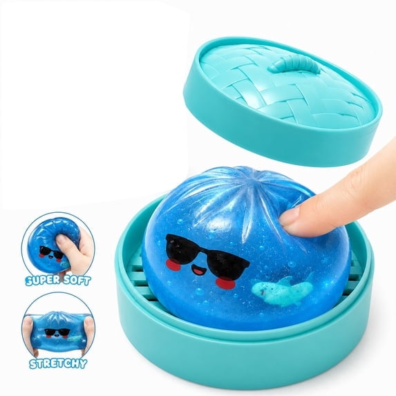 Crazy Fun Mystery Dumpling Shark Edition Sensory Fidget Dumpling