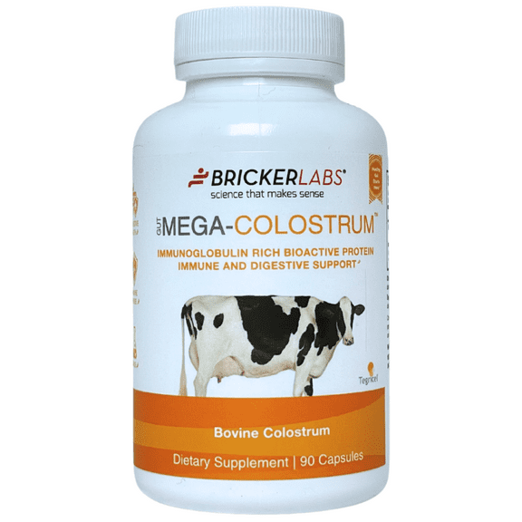 Mega Colostrum 1000mg | Gut Health, Immune Support, Skin & Hair Wellness | 90 Capsules
