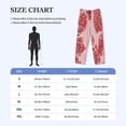 thumbnail image 4 of Logiee Red Meat Print Pajama Pants for Men,Men’s Pajama Bottoms,Mens PJ Pants with Pockets & Button Fly-Small, 4 of 6