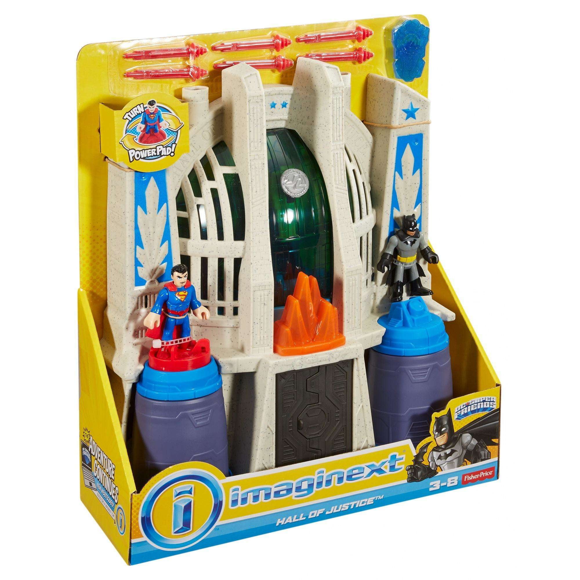 imaginext dc super friends hall of justice