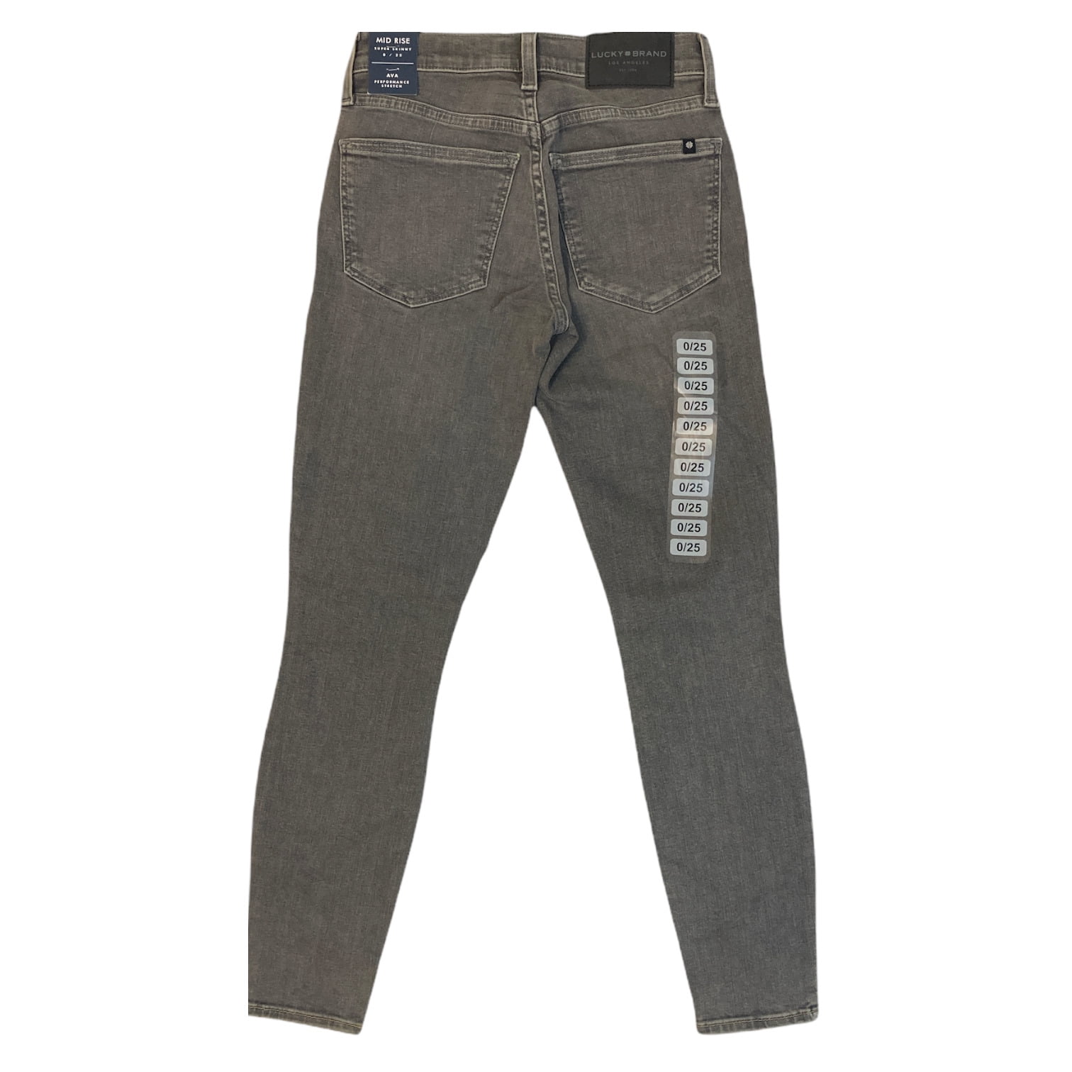 Rise Skinny Jeans Lucky Ava Lucky Brand Women's Mid Rise