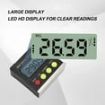 thumbnail image 4 of Digital Angle Finder Gauge,  4 Botton Powerful Magnetic Force Electronic Level Angle Finder  for DIY, 4 of 7
