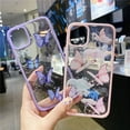 thumbnail image 3 of Cartoon Clear Glitter Butterfly Soft Shockproof Phone Case For iPhone 15 14 12 13 11 Pro Max XS Max XR X 7 8 Plus SE Cute Shell Pink For 11 Pro Max, 3 of 5