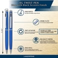 thumbnail image 5 of 4G Ball Pen - Blue with Black Accents, 5 of 8