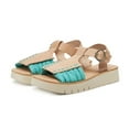 thumbnail image 2 of Fly London Womens SARF251FLY Vegetal Leather Natural Sandals 9-9.5 US, 2 of 4