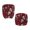 Gothic Skull Rose Theme, variant on Psesaysky Christmas Patchwork Plaid 2 Piece Office Chair Covers for Armchair Stretchable Breathable Desk Chair Cover Polyester Fabric Rotating Chair Protectors