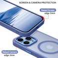 thumbnail image 6 of BENTOBEN Case for iPhone 13 Pro Compatible with Mag-Safe, 6.1" Tpu Magnetic Car Mount Support, Anti-Fingerprint Shockproof Protective Cover for iPhone 13 Pro 6.1 inch, 6 of 8