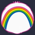 thumbnail image 2 of Toddler's Care Bears Cheer Bear Rainbow Costume Graphic Tee Navy Blue 3T, 2 of 3