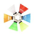 thumbnail image 4 of 6pcs/set Exercise Badminton Balls Training Shuttlecocks Plastic Badminton Playing Ball Play Shuttlecock Sports Accessories 12PCS, 4 of 6