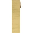 thumbnail image 4 of 3"W x 12"D x 12"H Thin Emerson Rough Cedar Woodgrain TimberThane Corbel, Primed Tan, 4 of 6